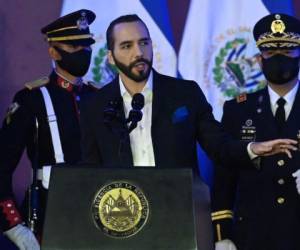 Nayib Bukele, presidente de El Salvador. Foto: AFP