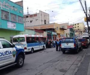 El crimen ocurrió en Comayagüela. Foto Estalin Irías| EL HERALDO