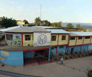 El Instituto Modelo se localiza en la colonia Nueva Esperanza, en la ciudad de Comayagüela. Foto/David Romero/El Heraldo