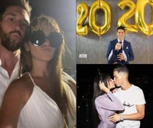 Leo Messi, James Rodríguez y Cristiano Ronaldo recibieron bien acompañados la llegada del Año Nuevo... El romanticismo y la alegría fue lo que prevaleció en la celebración de los cracks que dominan el fútbol mundial, cuando esperaban la llegada del 2020... ¡Mira cómo festejaron! (Fotos: Instagram)