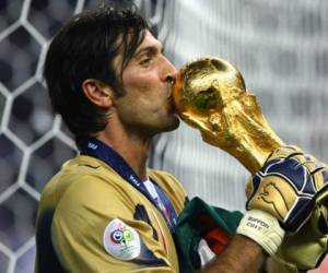 Gianluigi Buffon, campeón del mundo con Italia en 2006.