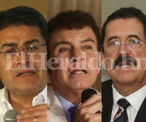 El presidente de Honduras, Juan Orlando Hernández, rechazó la postura de los líderes de la oposición política, Salvador Nasralla y Manuel Zelaya Rosales, sobre las reformas penales, fotos: EL HERALDO.