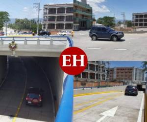 La nueva obra vial es un paso subterráneo de 270 metros lineales con dos carriles.