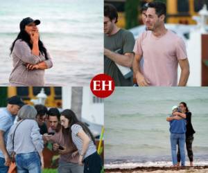 Desesperación, preocupación y caos se vive en los alrededores de Surfside, Miami, debido al trágico derrumbe ocurrido la madrugada del 24 de junio. Fotos: AP.