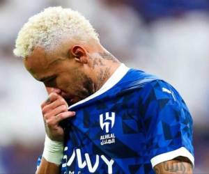 Neymar se volvió a lesionar con el Al Hilal y podría salir en enero del club.