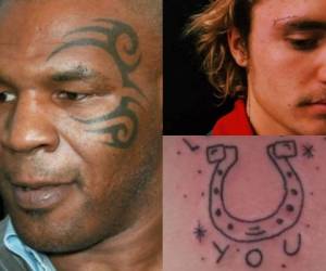 Los seguidores de estos famosos odian los tatuajes gigantes que se hicieron sus ídolos. Aquí los considerados los 'peores'. Fotos AFP| Instagram