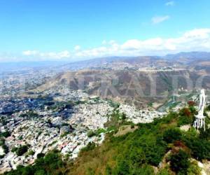 La capital de Honduras captada desde el cielo por el dron de EL HERALDO.