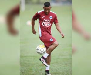 Luis Garrido está ansioso por debutar en el torneo local con la camisa de Motagua (Foto: Efraín Salgado/ELHERALDO)