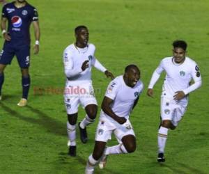 Juan Anangonó fue la figura del Comunicaciones en la final ante Motagua. Foto: Neptalí Romero / EL HERALDO.