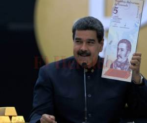 El presidente de Venezuela, Nicolás Maduro, está lista de 'riesgo' por blanqueo de capitales de Panamá. Foto: Agencia AFP.