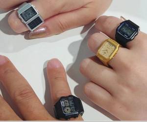 ¿Un reloj en forma de anillo? Esta es una de las innovaciones más recientes en el mundo de la tecnología. La reconocida marca japonesa Casio ha lanzado este producto como parte de la celebración de sus 50 años.