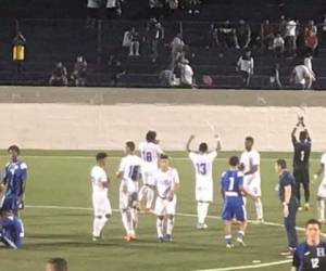 El partido de vuelta se jugará el domingo 21 de julio en San Pedro Sula. Foto: Twitter.