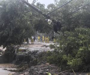 Copeco declaró alerta para toda Honduras al mediodía de viernes a consecuencia de las lluvias e inundaciones provocadas por la tormenta tropical Sara