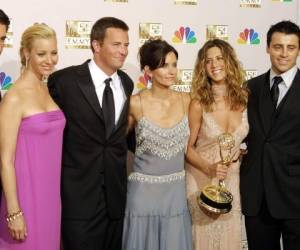 Jennifer Aniston, Courteney Cox, Lisa Kudrow, Matt LeBlanc, Matthew Perry y David Schwimmer recibirán 2.5 millones de dólares por el especial. Foto: AFP