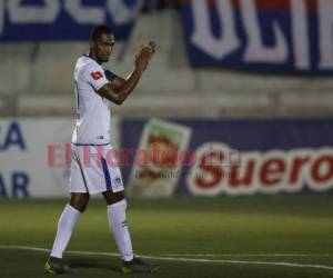 Jerry Bengtson, delantero del Olimpia, busca anotar su gol 100 en la Liga Nacional.