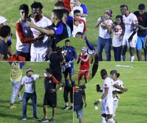 Aunque Olimpia perdió el juego ante el Vida, el marcador global le ayudó a avanzar a la gran final del fútbol hondureño. Mirá las fotos de la locura y la celebración en la cancha. Fotos: EL HERALDO.