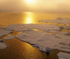 Cuando la temperatura sube en los océanos estos derriten el hielo de los casquetes polares y esto significa que aumente el nivel del mar.