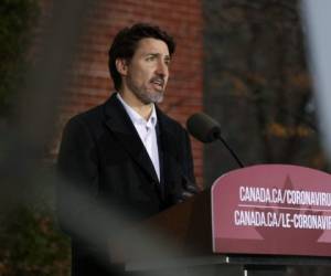 Justin Trudeau dijo que su esposa había llevado a sus hijos al lago Harrington, al noroeste de Ottawa, donde se encuentra la residencia de verano y el retiro oficial de los primeros ministros canadienses. Foto: AFP.