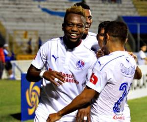 Olimpia eliminó al Alajuela de Costa rica y se clasificó a cuartos de final de la Concacaf League. Foto: Ronal Aceituno / Grupo OPSA / El Heraldo.