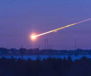 El meteorito cayó el pasado miércoles 15 de febrero.