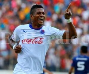 El jugador del Olimpia y la Selección de Honduras compartió la imagen en sus redes sociales.