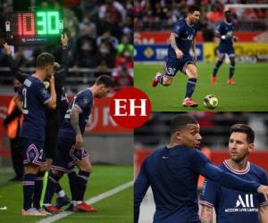 Finalmente llegó el anhelado momento; Lionel Messi hizo su debut oficial con el Paris Saint-Germain durante la victoria 2-0 del cuadro parisino ante el Stade de Reims por la cuarta fecha de la Ligue 1. A pesar de estar en condición de visitante, el astro argentino fue ovacionado por la afición local en lo que quedará como un día histórico en el inicio de su aventura por el fútbol francés. Fotos: AFP