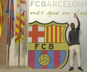 El francés Ousmane Dembelé cumplió su gran objetivo (Foto: Agencia AFP)