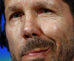 El argentino Diego Pablo Simeone no le interesa el empate y promete hacer un buen juego para obtener la victoria. Foto: AP.