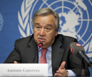 El secretario general de la ONU, Antonio Guterres.