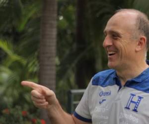 Fabián Coito, entrenador de la Selección de Honduras.