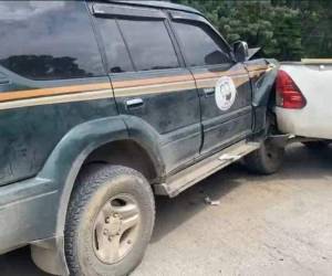 El padre Leopoldo no sufrió ninguna lesión tras el accidente.