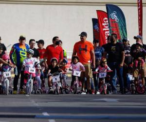 Todo el esfuerzo del staff de EL HERALDO y patrocinadores se reduce a éxito en la Vuelta Infantil.