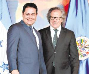 El presidente Hernández firmará en enero próximo con el secretario de la OEA, Luis Almagro, la instalación de la Maccih.