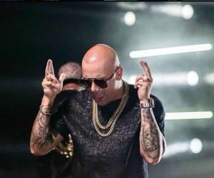 El cantante puertorriqueño Wisin se cayó del escenario durante uno de sus conciertos en Estados Unidos. Foto: @Wisin/Instagram.