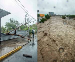 Grandes desastres está dejando a su paso la tormenta Alberto tras provocar intensas precipitaciones desde la mañana del miércoles, y durante este jueves. Aquí algunas imágenes de cómo está la situación actual en México.