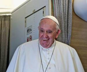 El Papa Francisco llegó ayer a sus 85 años de edad. Foto: AFP