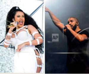 Drake y Cardi B encabezan la lista de nominados con ocho menciones cada uno.