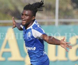 El triniteco Jerrel Brito fue el anotador del único tanto en el juego (Foto: Delmer Martínez/OPSA)