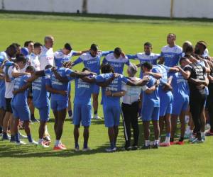 La Selección de Honduras realizó hoy su último entrenamiento y fue en el estadio Morazán.