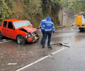 Los pasajeros de este automotor fueron trasladados hasta un hospital.