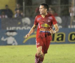 Marcelo Canales, mediocampista del Vida de La Ceiba. Especialista en tiros libres.