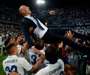 Zinedine Zidane lo ganó casi todo, salvo la Copa del Rey, con el Real Madrid.