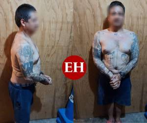 Las imágenes muestran el cuerpo de Chicas Cortés lleno de tatuajes alusivos a la estructura criminal.