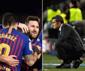 Valverde describió a su rival del martes como 'un equipo que juega muy junto, que defiende bien, y que nos suele costar los últimos años'. Foto: AFP