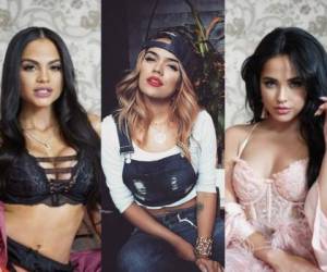 Natti Natasha, Karol G y Becky G, tres de las reguetoneras más sonadas del momento.