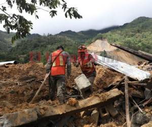 El último reporte da cuenta que 46 personas fallecieron tras el paso del meteoro la semana pasada en Guatemala. Foto: Agencia AFP.