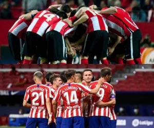 El club vasco se enfrenta ahora al Atlético en su primer paso para tratar de alzar su segunda Supercopa consecutiva. Fotos: AFP