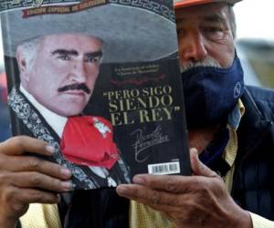 Vicente Fernández, ícono de la música en México, falleció este domingo a los 81 años. Foto AFP