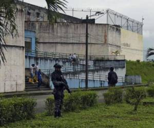 Imagen de archivo luego de un motín en cárcel de Ecuador.