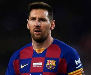 El capitán del Barcelona Leo Messi afirmó que ve 'raro' el caso desatado en el club azulgrana. Foto: AFP
